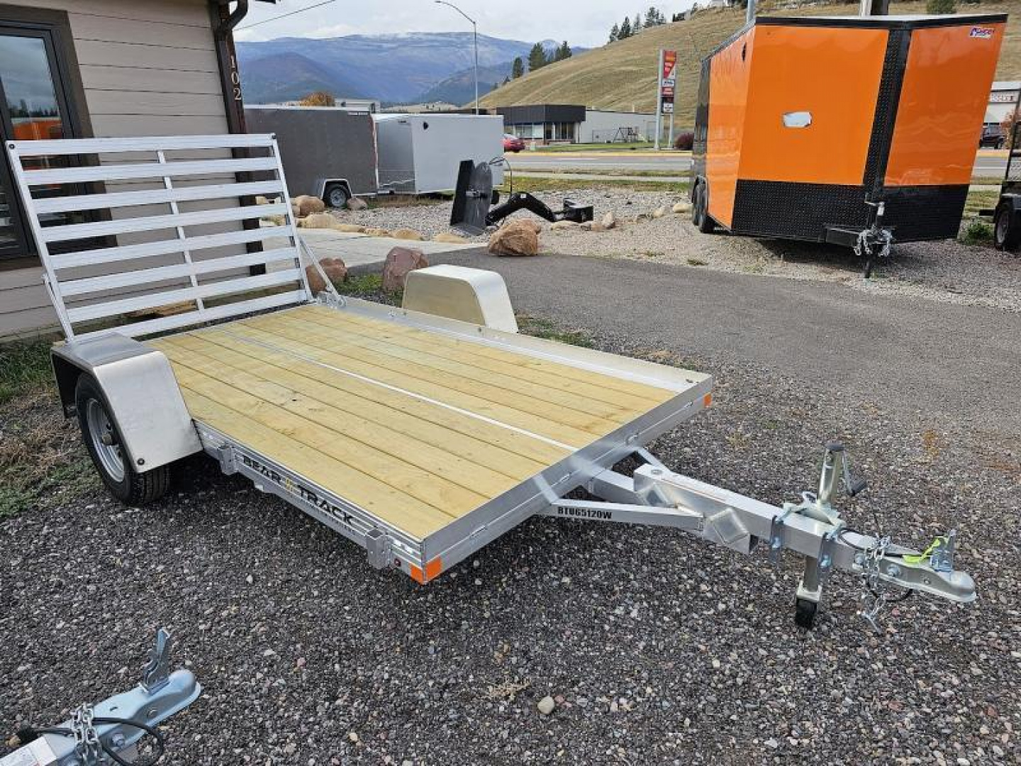 New 2024 Bear Track 65"x10' Aluminum Utility Trailer