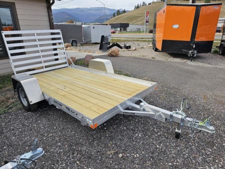 New 2024 Bear Track 65 x10' Aluminum Utility Trailer