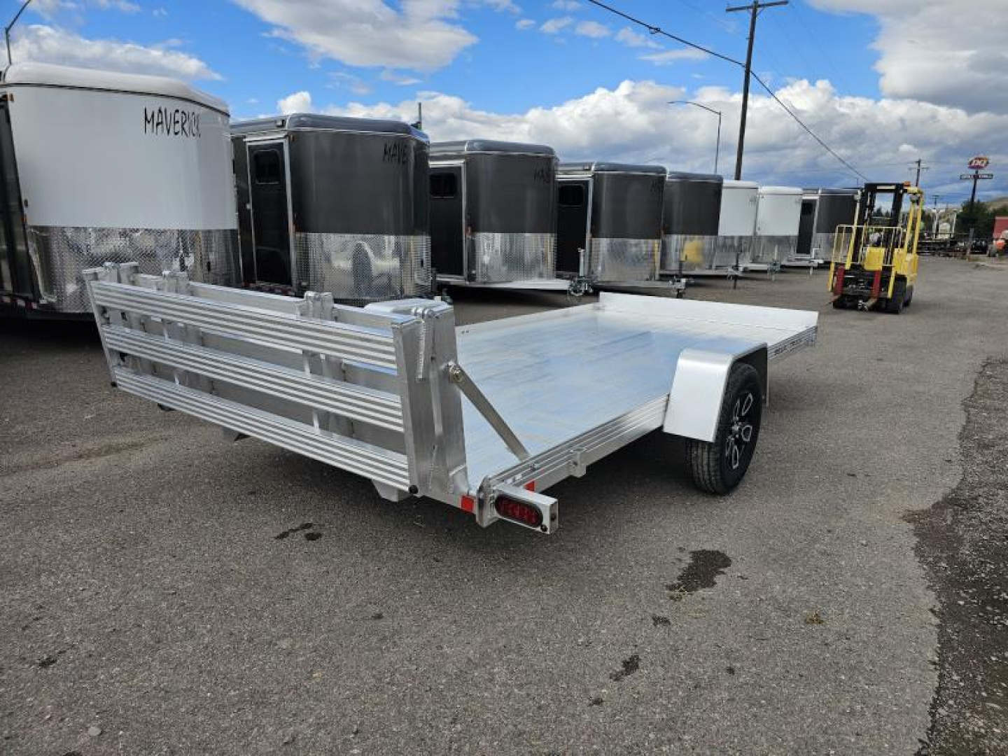 New 2024 Bear Track 14' Aluminum Utility Trailer
