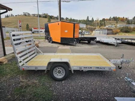 New 2025 Bear Track 65"x10' Aluminum Utility Trailer