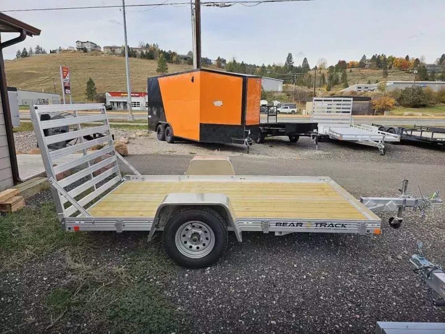 New 2025 Bear Track 65"x10' Aluminum Utility Trailer