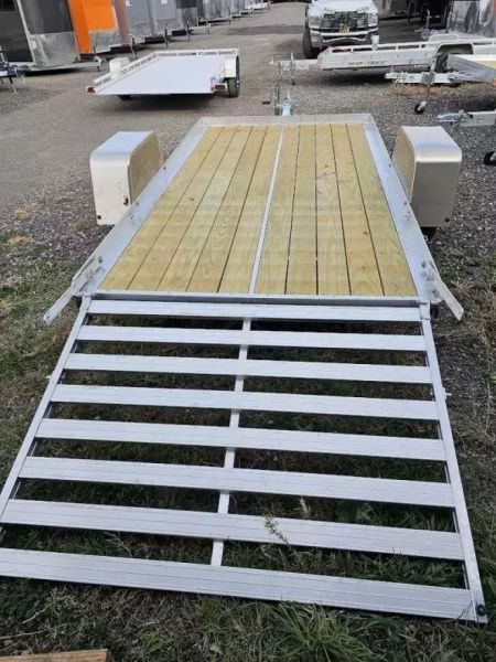 New 2025 Bear Track 65"x10' Aluminum Utility Trailer