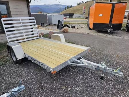 New 2025 Bear Track 65 x10' Aluminum Utility Trailer