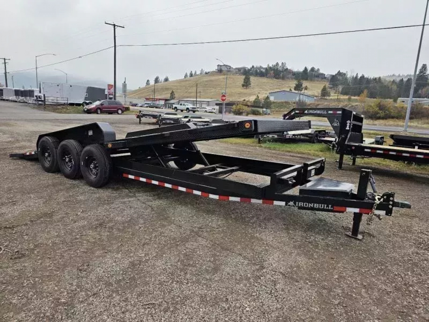 New 2026 Iron Bull 83x24 21k Tilt Deck Trailer