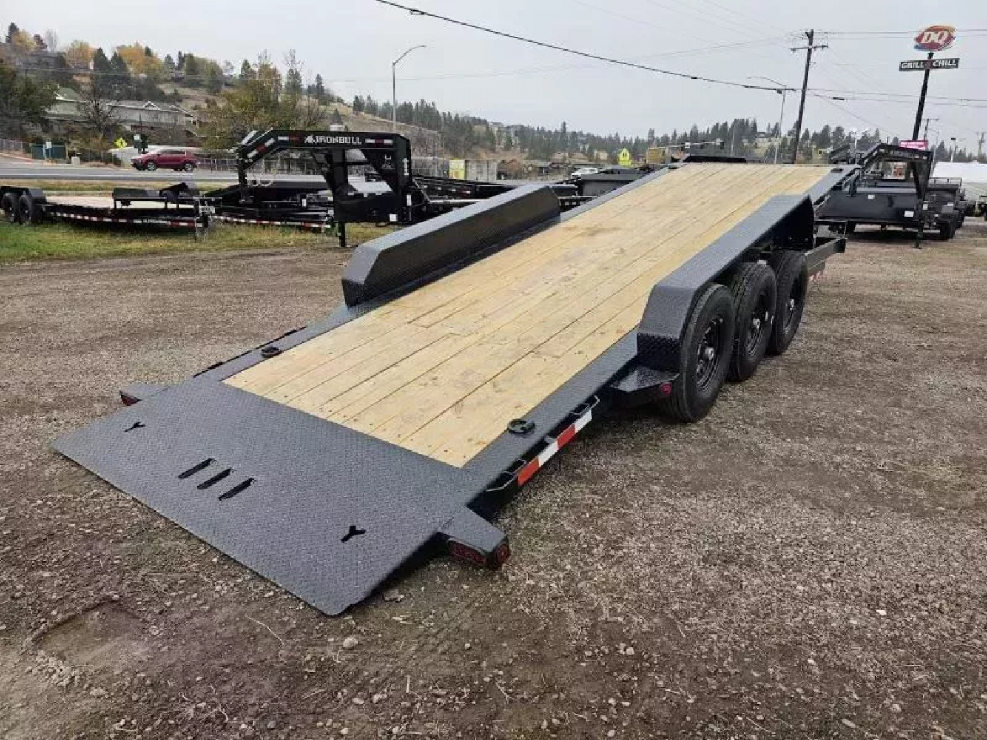 New 2026 Iron Bull 83x24 21k Tilt Deck Trailer