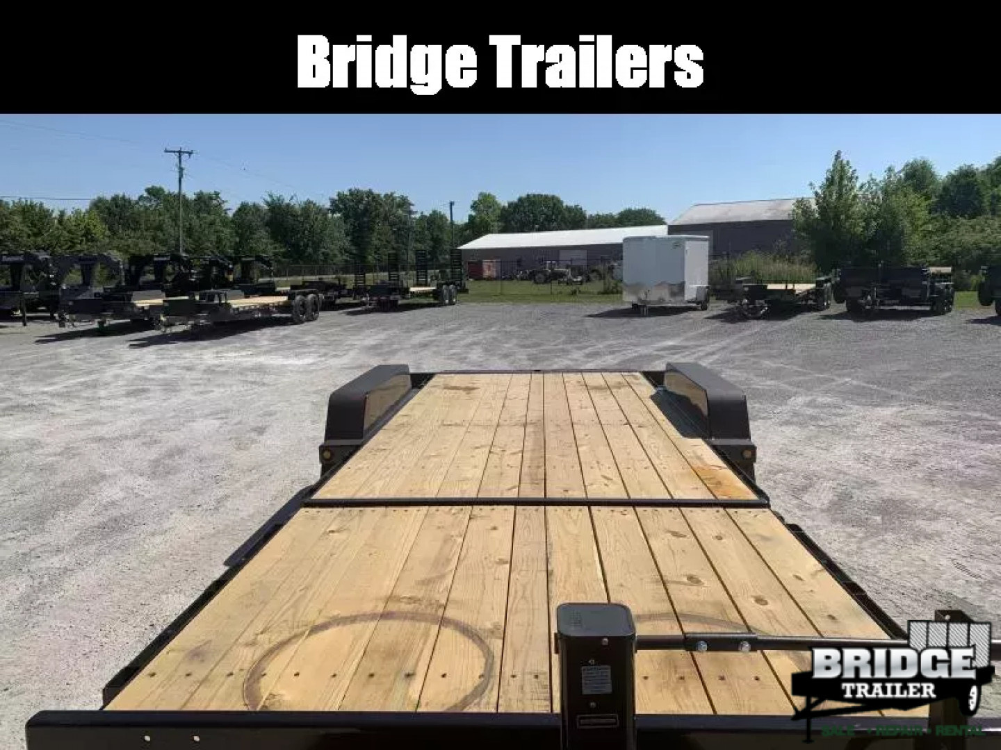 New 2026 Model Year Clearance Behnke TBCT2220ET (83" X 22') 20K Partial Tilt Equipment Trailer