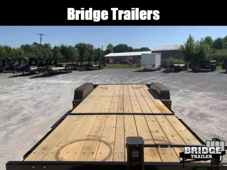 New 2026 Model Year Clearance Behnke TBCT2220ET (83" X 22') 20K Partial Tilt Equipment Trailer