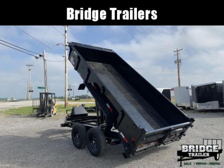New 2026 Big Tex Trailers 14LP-14BK6SIRPD (83" X 14') 14K Dump Trailer