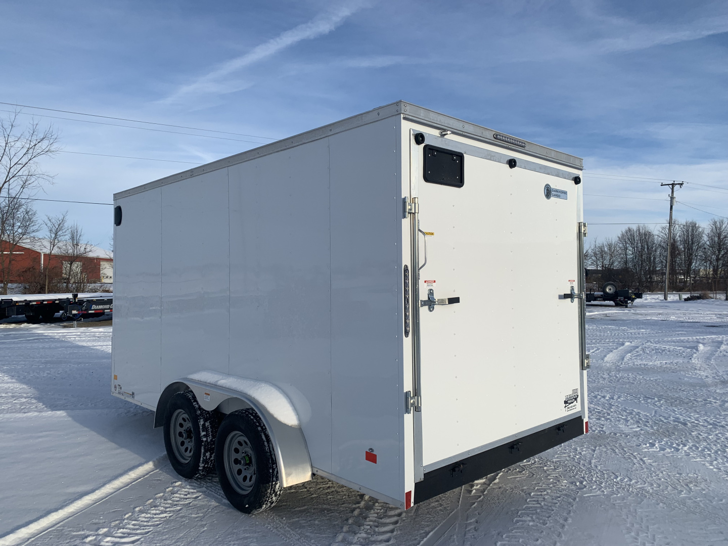 New 2026 Darkhorse DHW7X14TA35 (7' X 14') 7K Cargo / Enclosed Trailer