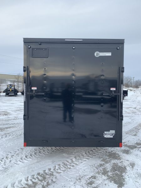 New 2026 Darkhorse Cargo DHW7X16TA35 (7' X 16') 7K V-Nose Cargo / Enclosed Trailer