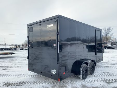 New 2026 Darkhorse Cargo DHW7X16TA35 (7' X 16') 7K V-Nose Cargo / Enclosed Trailer