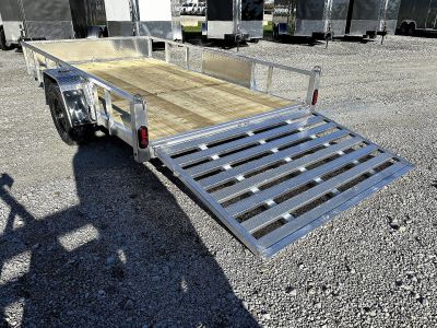 New 2026 QUALITY STEEL AND ALUMINUM 82"x12' Aluminum Utility Trailer