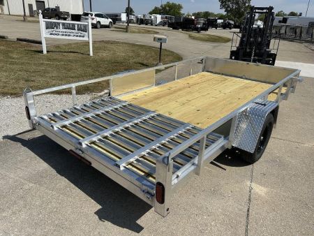 New 2027 Quality Steel and Aluminum 82"x14' Aluminum Utility Trailer