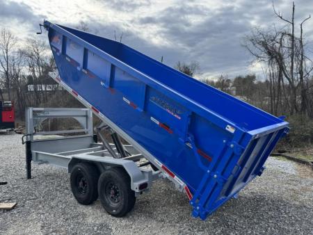 New 2025 Horizon Trailers 7x16 ROLL OFF DUMP PACKAGE 16K GVWR  Roll Off