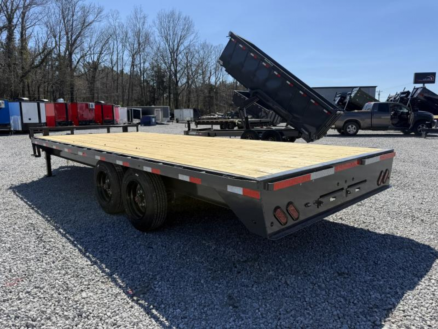 New 2025 Lamar 102X20 EQUIPMENT TRAILER 16K GVWR