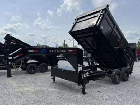 New 2025 LOAD TRAIL 7X14 GOOSENECK (4FT WALL) DUMP TRAILER