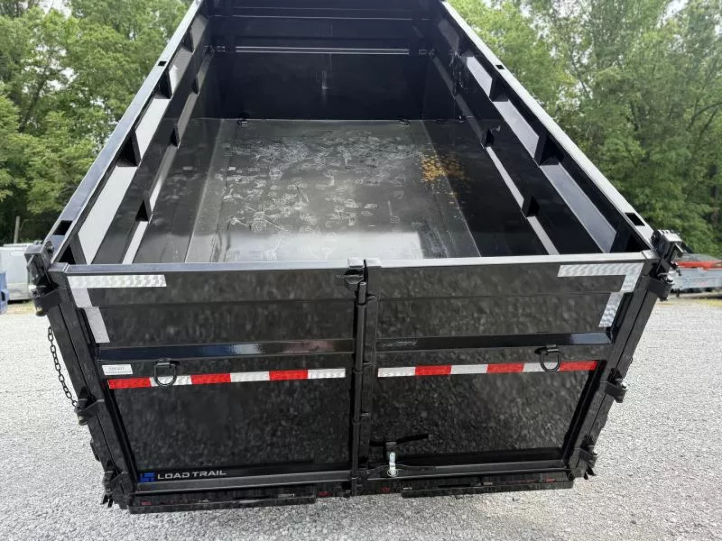 New 2025 LOAD TRAIL 7X14 GOOSENECK (4FT WALL) DUMP TRAILER