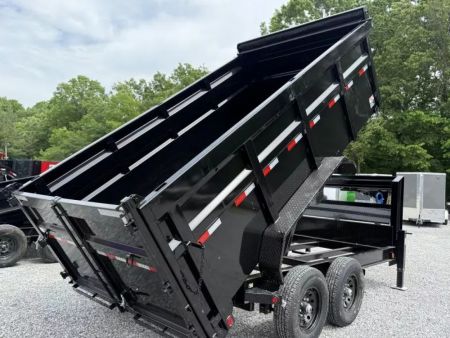 New 2025 LOAD TRAIL 7X14 GOOSENECK (4FT WALL) DUMP TRAILER