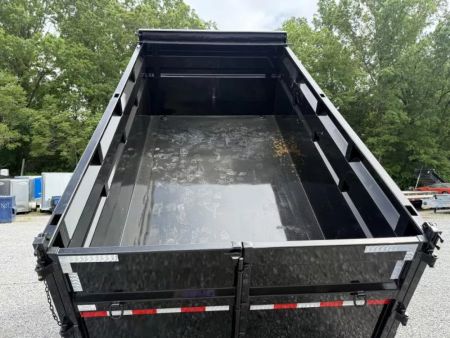 New 2025 LOAD TRAIL 7X14 GOOSENECK (4FT WALL) DUMP TRAILER