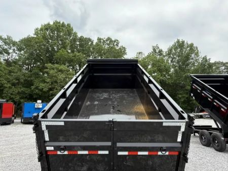 New 2025 LOAD TRAIL 7X16 GOOSENECK (4FT WALL) DUMP TRAILER