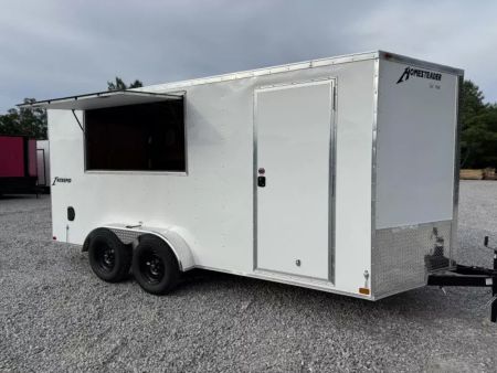 New 2026 Homesteader Trailer 7X16 IT (6.6HT) WITH WINDOW Cargo / Enclosed Trailer