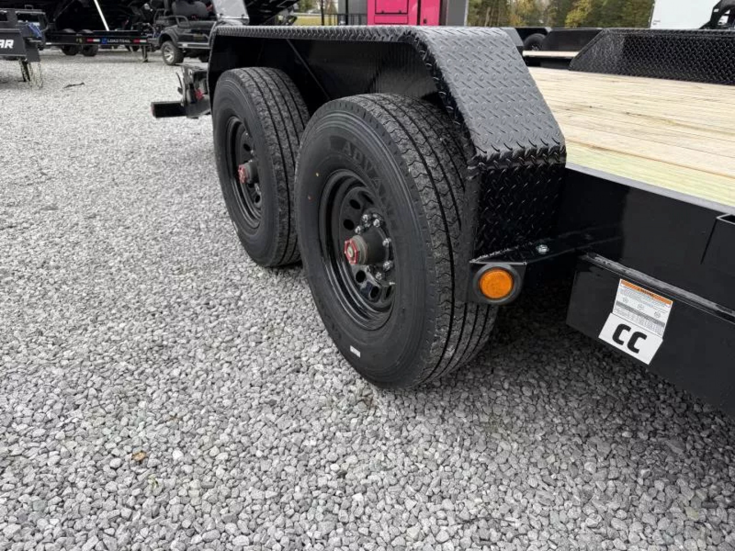 New 2026 PJ Trailers 7X22 EQUIPMENT TRAILER 16K GVWR (MEGA RAMPS) Equipment Trailer