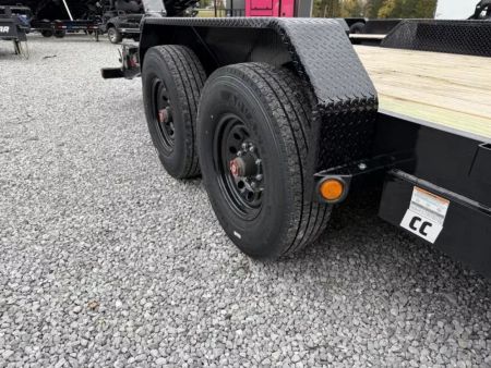 New 2026 PJ Trailers 7X22 EQUIPMENT TRAILER 16K GVWR (MEGA RAMPS) Equipment Trailer