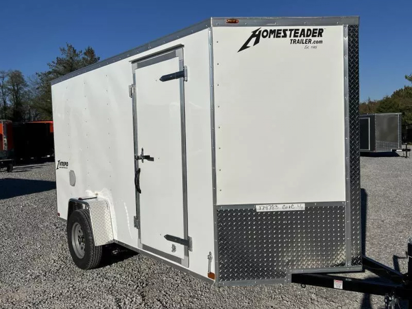 New 2026 Homesteader Trailers 6X12 IS Enclosed Cargo Trailer