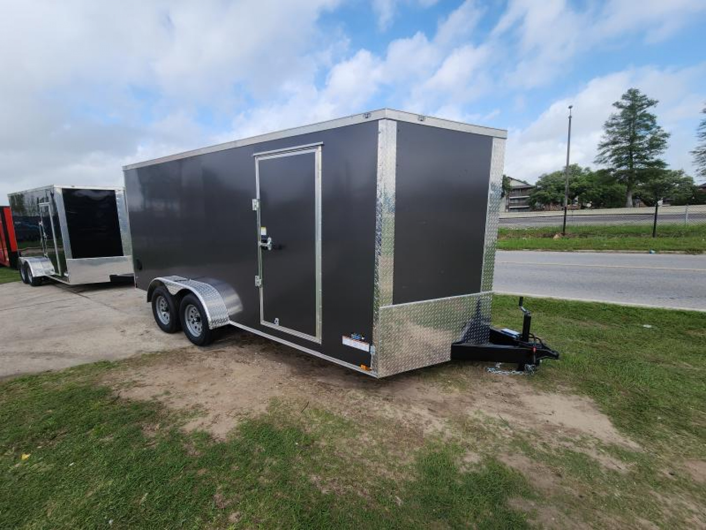 New 2025 Anvil Trailers 7x16 Enclosed Trailer With 6'3" Interior Height With Rear Ramp AT7X16TA2 Cargo / Enclosed Trailer