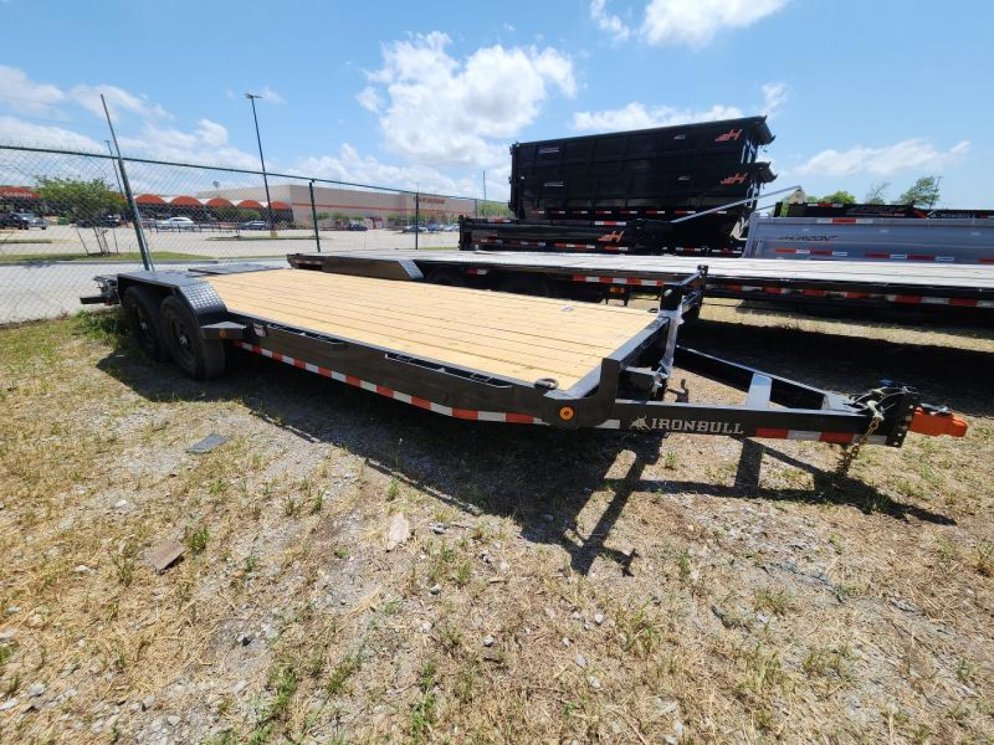 New 2026 Iron Bull Equipment Trailer 83"x22' Rampage Ramps 14k Gvwr