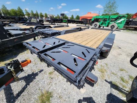New 2026 Iron Bull Equipment Trailer 83"X22' I Beam Frame Tool Box 14k Gvwr 7k Axles Rampage Raps