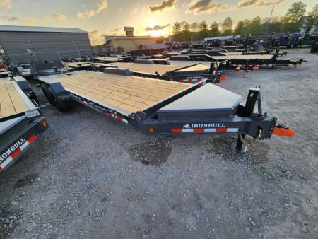 New 2026 Iron Bull Equipment Trailer 83 X22' I Beam Frame Tool Box 14k Gvwr 7k Axles Rampage Raps
