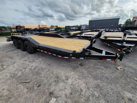 New 2026 Iron Bull Equipment Trailer 24'x102  Wide Drive Over Fenders Triple 7k Axles 21k Gvwr Rampage Ramps