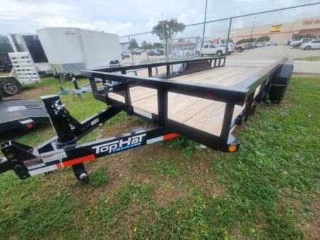 New 2025 Top Hat Trailers 83x20' Equipment Trailer