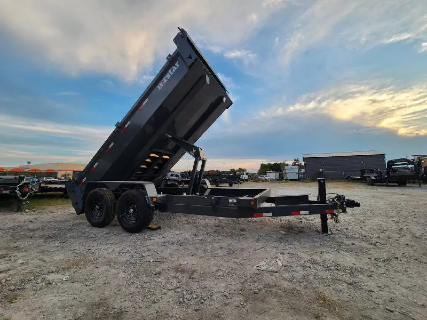 New 2026 Norstar Dump Trailer 83x14' (2) 7k Axles Scissor Lift