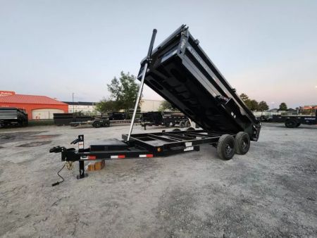 New 2026 Iron Bull 83x16' With 2' Sides Telescopic 7Ga Floor Dump Trailer Over Aged