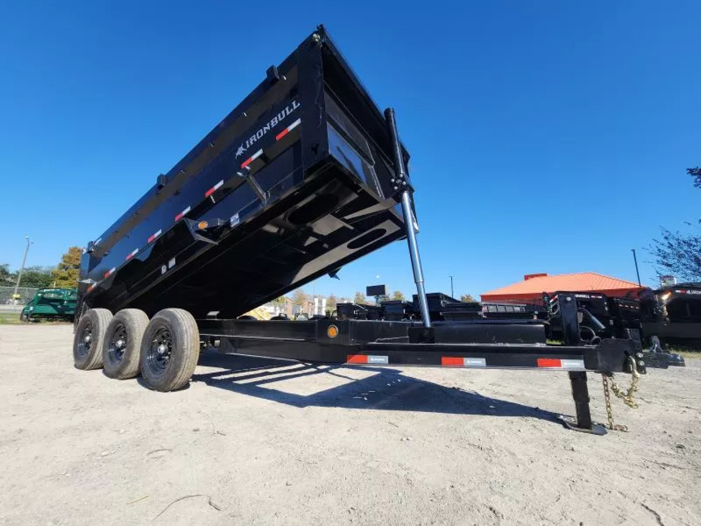 New 2026 Iron Bull DTB8316073 Dump Trailer 83x16 4' Sides 21k GVWR