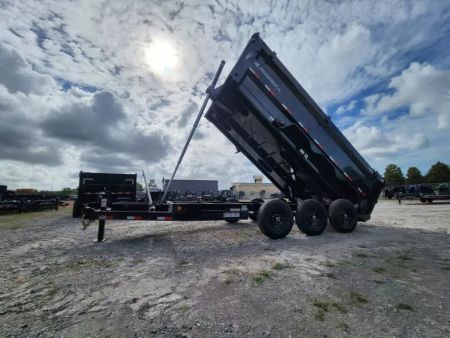 New 2026 Iron Bull DTB8316073 Dump Trailer 83x16 4' Sides 21k GVWR