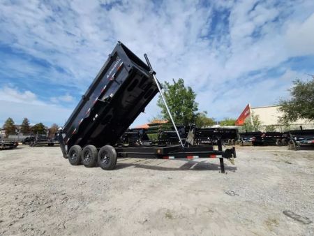 New 2026 Iron Bull DTB8316073 Dump Trailer 83x16 4' Sides 21k GVWR