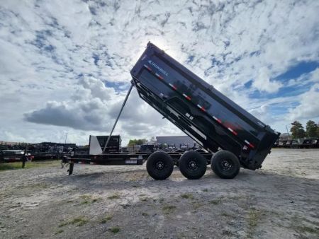 New 2026 Iron Bull DTB8316073 Dump Trailer 83x16 4' Sides 21k GVWR