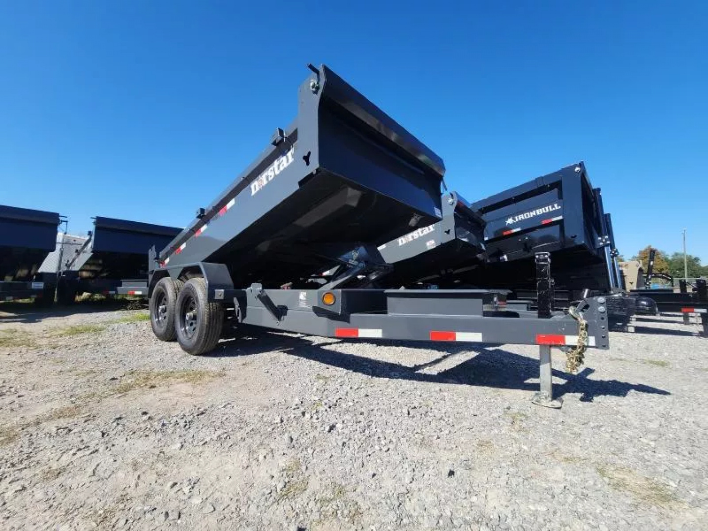 New 2026 Norstar DCB7212052 Dump Trailer Includes Tarp Kit & Slide in Ramps 9990# Gvwr