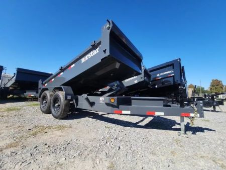 New 2026 Norstar DCB7212052 Dump Trailer Includes Tarp Kit & Slide in Ramps 9990# Gvwr