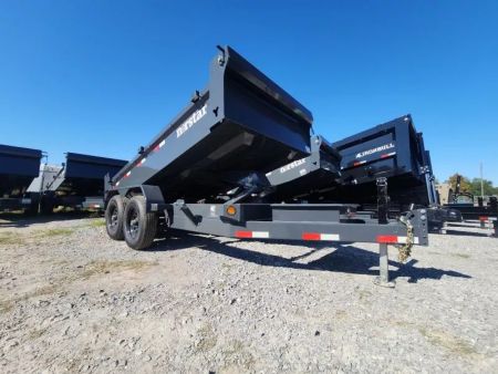New 2026 Norstar DCB7212052 Dump Trailer Includes Tarp Kit & Slide in Ramps 9990# Gvwr