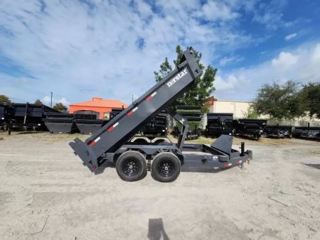 New 2026 Norstar DCB7212052 Dump Trailer Includes Tarp Kit & Slide in Ramps 9990# Gvwr