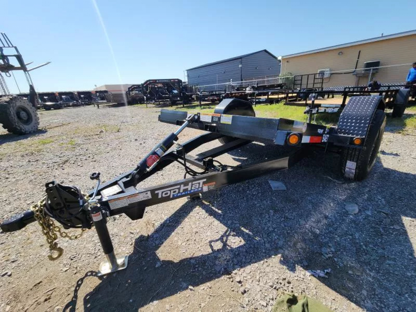 New 2025 Top Hat Trailers SAET70-10X60-7E-F Tilt Trailer