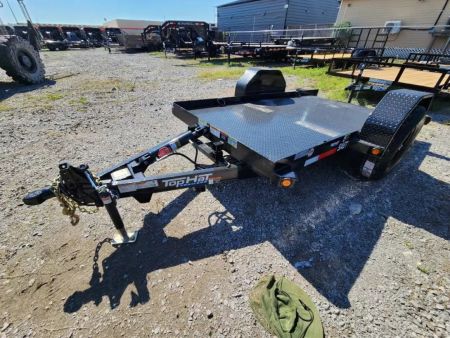 New 2025 Top Hat Trailers SAET70-10X60-7E-F Tilt Trailer
