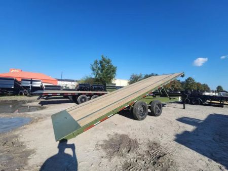 New 2026 Horizon Trailers FFT 26' X 102" Power Tilt With 21k Gvwr Super Single Wheel 10K Axles 18 Ply Tires