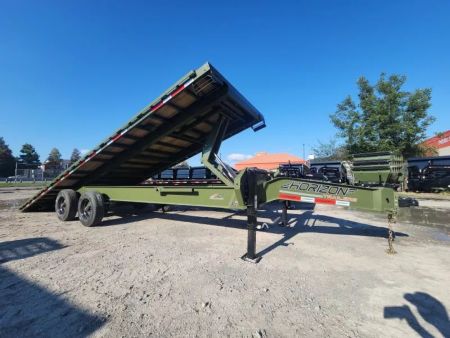 New 2026 Horizon Trailers FFT 26' X 102  Power Tilt With 21k Gvwr Super Single Wheel 10K Axles 18 Ply Tires