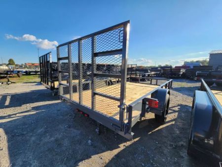 New 2026 Top Hat Trailers DSA-12X77-2.9N-R Utility Trailer