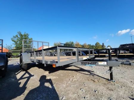 New 2026 Top Hat Trailers DSA-12X77-2.9N-R Utility Trailer